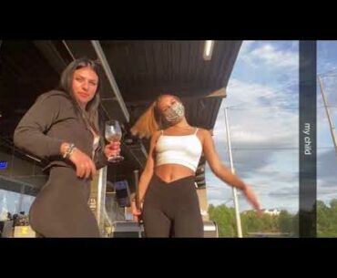 beauty golf girl dance ❤️❤️ #golf #shorts #golfgirl      | GOLF#SHORT