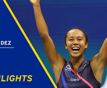 Leylah Fernandez vs Naomi Osaka Highlights | 2021 US Open Round 3