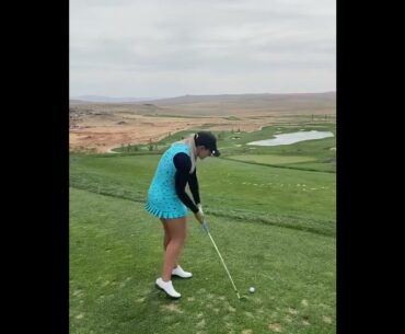 Hot Golf Girl #SHORTS #TIKTOK #GOLF