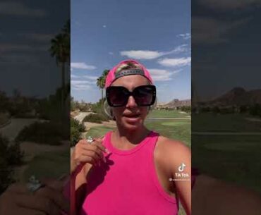 Beauty golf cart girl Cass Holland stories #golf #cartgirl