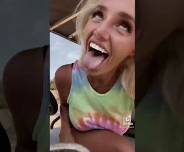 Beauty golf cart girl Cass Holland stories #golf #cartgirl