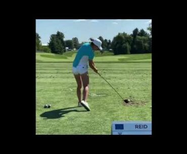 Mel Reid amazing golf swing motivation! #golf #golfshorts #bestgolf #alloverthegolf #ladiesgolf