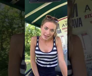 Beauty golf cart girl 👧 stories ❌❌ 🏌️‍♀️🏌️‍♀️ #shorts #cartgirl