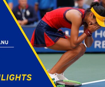 Emma Raducanu vs Shelby Rogers Highlights | 2021 US Open Round 4