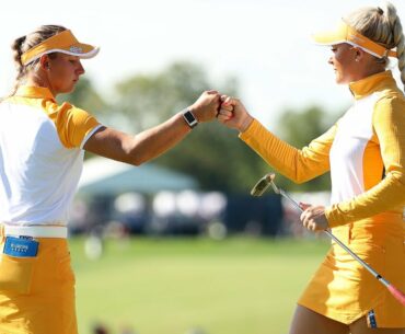 Match 16 Highlights | Hull/Pedersen vs. Kang/Ernst | 2021 Solheim Cup
