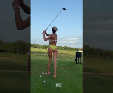 Bri Teresi | Amazing Golf Swing you need to see | Golf Girl awesome swing | Golf shorts