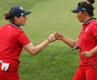 Match 2 Highlights | Hall/Boutier vs. Ewing/Khang | 2021 Solheim Cup