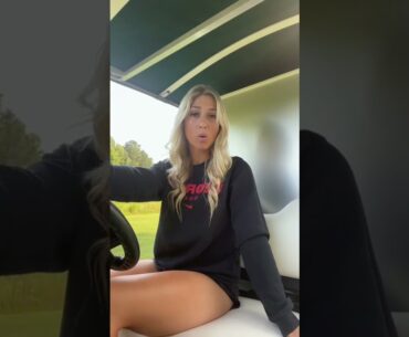 Beauty golf cart girl 👧 stories ❌❌ 🏌️‍♀️🏌️‍♀️ #shorts #cartgirl