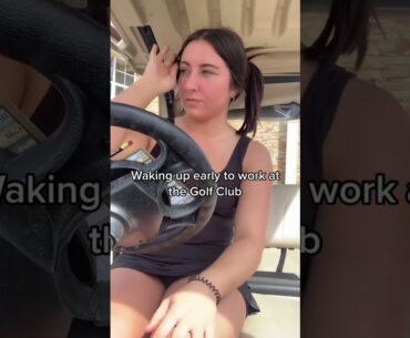 Beauty golf cart girl 👧 stories ❌❌ 🏌️‍♀️🏌️‍♀️ #shorts #cartgirl