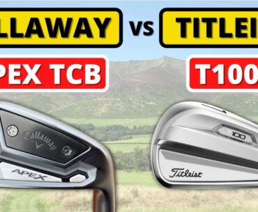 Callaway APEX TCB Iron VS Titleist T100 Iron
