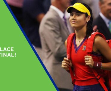 Emma Raducanu and Maria Sakkari Walk onto Court! | 2021 US Open