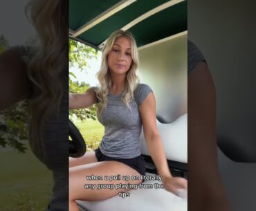 Beauty golf cart girl 👧 stories ❌❌ 🏌️‍♀️🏌️‍♀️ #shorts #cartgirl