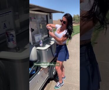 Beauty golf cart girl 👧 stories ❌❌ 🏌️‍♀️🏌️‍♀️ #shorts #cartgirl