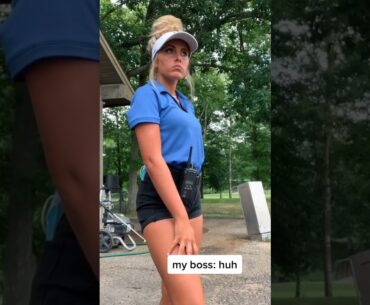 Beauty golf cart girl 👧 stories ❌❌ 🏌️‍♀️🏌️‍♀️ #shorts #cartgirl