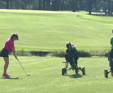 Niceville High school lady Eagles golf vs Choctaw High School 2021