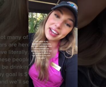 Beauty golf cart girl 👧 stories ❌❌ 🏌️‍♀️🏌️‍♀️ #shorts #cartgirl