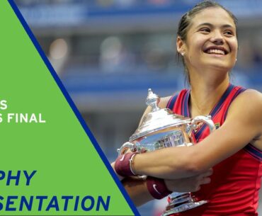 Women's Singles Final | Trophy Presentation | 2021 US Open