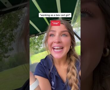 Beauty golf cart girl 👧 stories ❌❌ 🏌️‍♀️🏌️‍♀️ #shorts #cartgirl