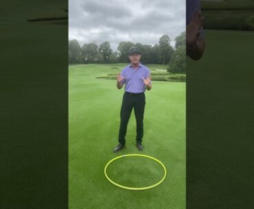 Eye of the hurricane golf tip