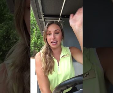 Beauty golf cart girl 👧 stories ❌❌ 🏌️‍♀️🏌️‍♀️ #shorts #cartgirl