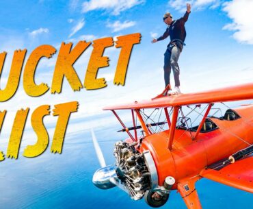 Bucket List: Walking on a Plane