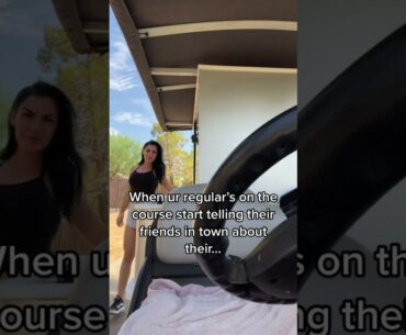 Beauty golf cart girl 👧 stories ❌❌ 🏌️‍♀️🏌️‍♀️ #shorts #cartgirl