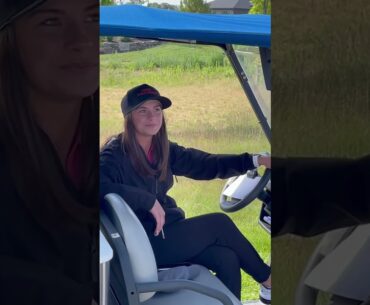 Beauty golf cart girl 👧 stories ❌❌ 🏌️‍♀️🏌️‍♀️ #shorts #cartgirl