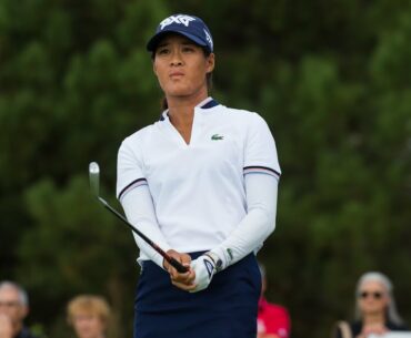 Celine Boutier leads the way heading into the final day after a second round score of 66 (-5)
