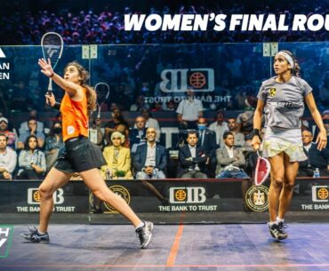 Squash: CIB Egyptian Open 2021 - El Sherbini v Gohar - Final Roundup
