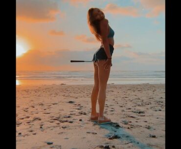 Your swing is incredible ❤️❤️ #golf #shorts #golfgirl      | GOLF#SHORT