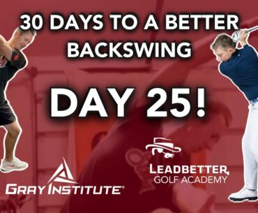 GOLF: 30 Days to a better backswing / DAY 25