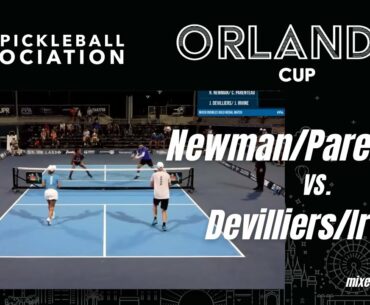 PPA Orlando Cup Mixed Doubles Gold Newman/Parenteau Vs Irvine/Devilliers