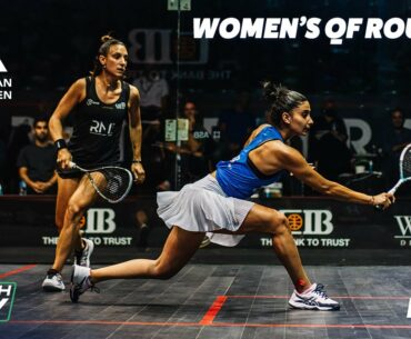 Squash: CIB Egyptian Open 2021 - Women's QF Roundup [Pt.1]
