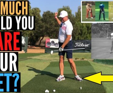 The SECRET to Flaring Your Feet in Your Golf Swing