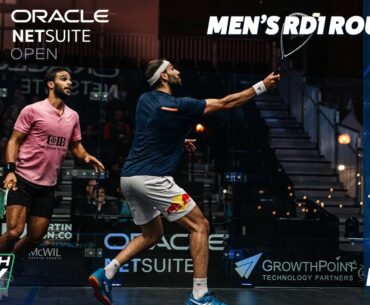 Squash: Oracle Netsuite Open 2021 - Men's Rd 1 Roundup [Pt.1]