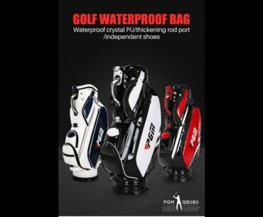 PGM Brand Name Golf Club Bag Waterproof PU Leather Golf Cart Bag QB080