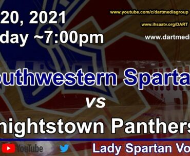 IHSAA Volleyball | Southwestern Lady Spartans vs Knightstown Lady Panthers