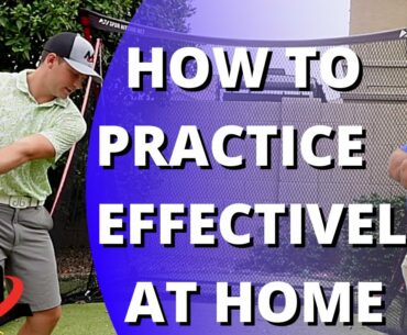 How To PRACTICE A Golf Swing Change Effectively At Home | Build An Athletic Action