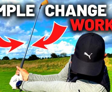 This SUPER SIMPLE Golf Tip Can Improve Any GOLF SWING! (USE WITH EVERY CLUB!)
