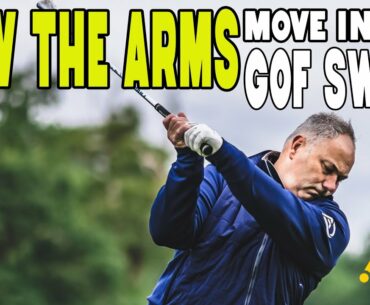 How To Swing The Arms In The Golf Swing