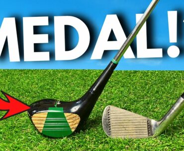 I Played In A SCRATCH TOURNAMENT Using 50 YEAR OLD Golf Clubs!?