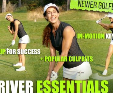 MORE PARS GOLF TIP: DRIVER LAUNCH ESSENTIALS (comprehensive setup & in-motion keys )