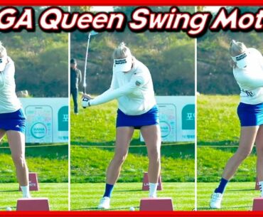 LPGA Top Leader "Jessica Korda" Beautiful Swing & Slow Motions