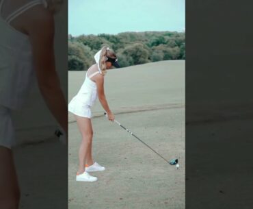 Amazing Golf Swing you need to see | Claire Hogle | #golfshorts #golfgirls #golfswing