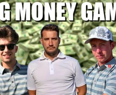 MONEY MATCH VS THE INTERNS | Golf Match