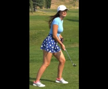 Who can do better??//⛳️ ❤️❤️ #golf #shorts #golfgirl      | GOLF#SHORT