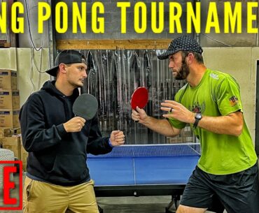 Foundation Ping Pong Tournament | Brodie, Hunter, Trevor, Konner, Silas, & Others