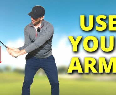 How To Swing SHORTER and Hit it LONGER