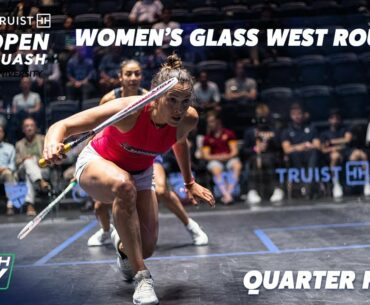 Squash: U.S. Open 2021 - Women's Glass West Roundup - Quarter Final