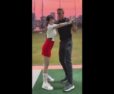Love my coach so much ❤️❤️ #golf #shorts #golfgirl      | GOLF#SHORT